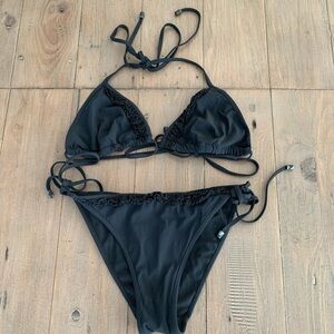 Jonathan Simkhai women black bikini set XS